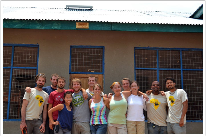 Oregon Tech Renewable Energy Engineering students in Tanzania
