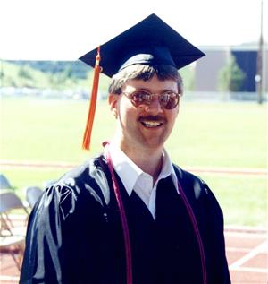 Jason Sullins Spring 1998 OIT Graduation in K-Falls