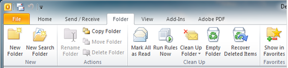Recover Deleted Items In Outlook