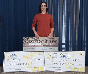 Mathias Dean Winner of Catalyze 2017 Mathias Dean Winner of Catalyze 2017