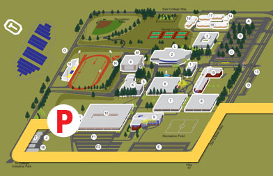 parking campus map