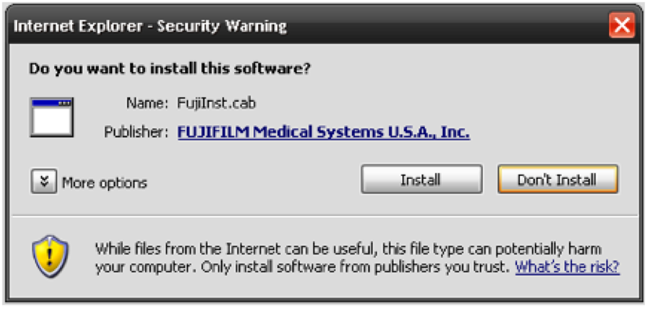 Install Dialog Install Dialog